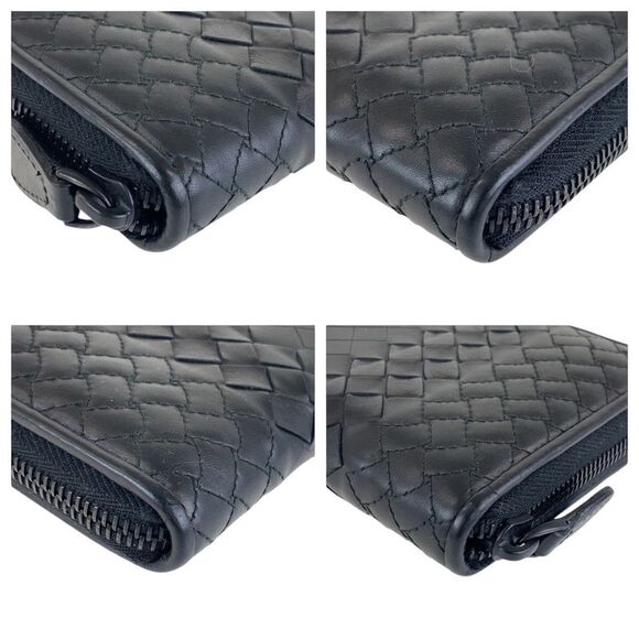 Bottega Veneta Intrecciato Leather Long Wallet